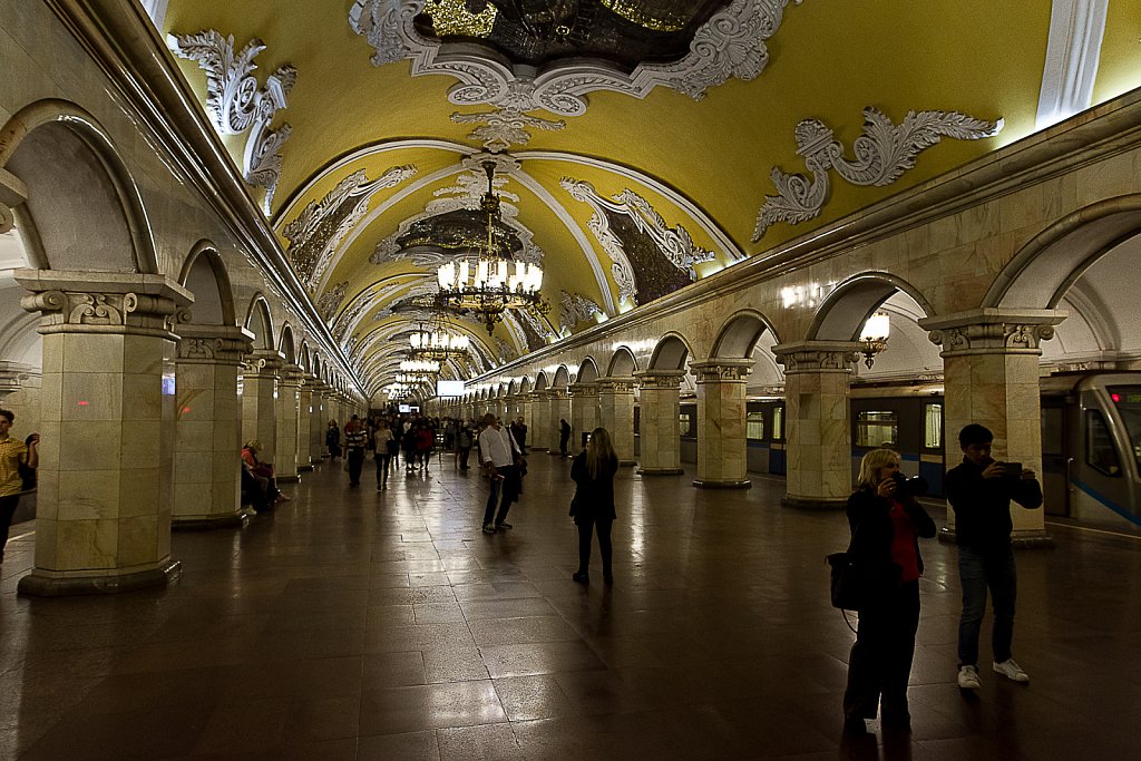 Metrostation Komsomolskaja